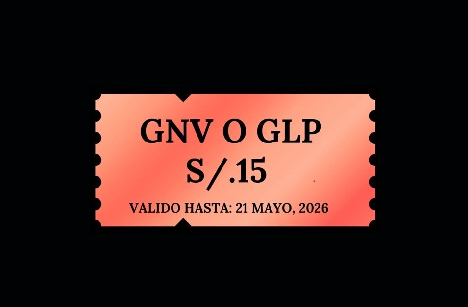Vale de combustible S/15 soles